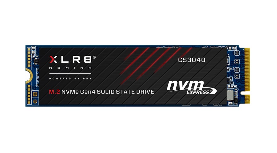 PNY XLR8 CS3040 M.2 NVMe Gen4 x4 SSDs