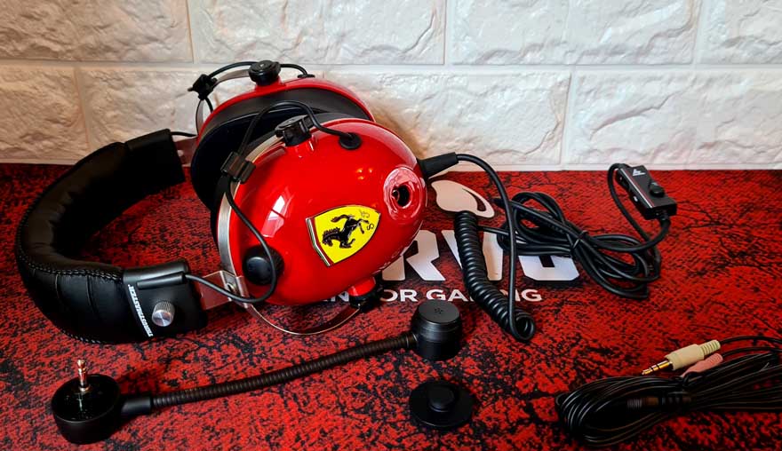 Thrustmaster T.Racing Page eTeknix - 2 Ferrari Gaming Review Headset - Edition-DTS Scuderia