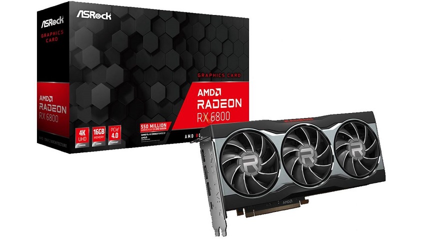 Asrock AMD Radeon RX 6800 XT and 6800 XT