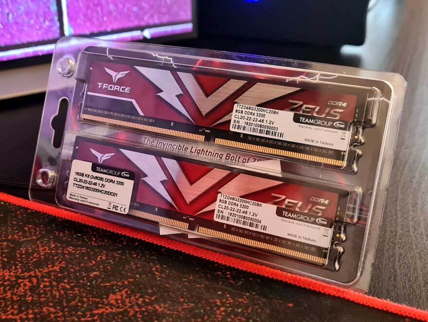 TeamGroup T-Force ZEUS DDR4 Memory Review