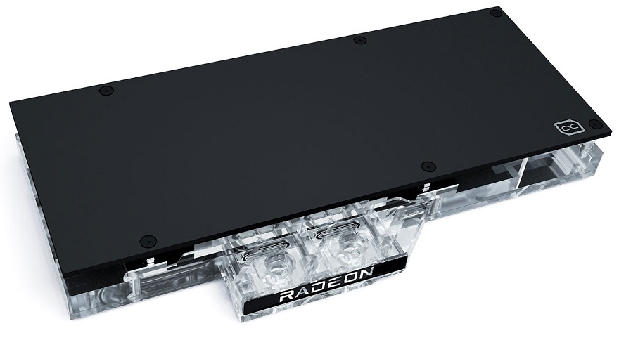 AlphaCool Eisblock Aurora Acryl GPX-A for Radeon RX 6800 XT and RX 6800