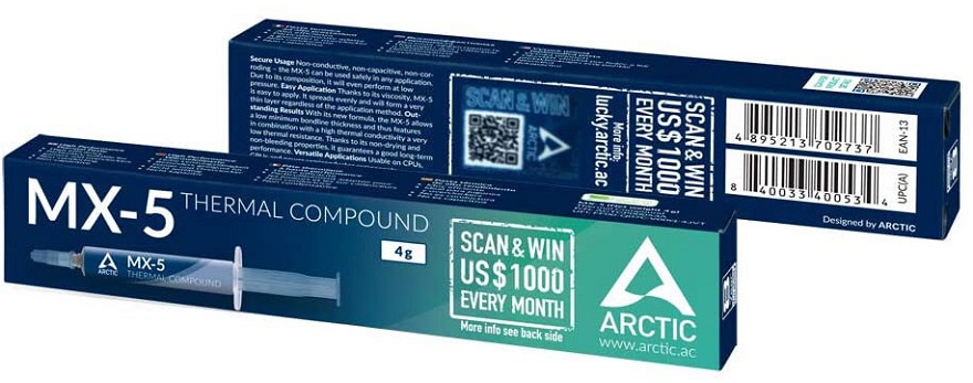 Arctic MX-5 thermal compound