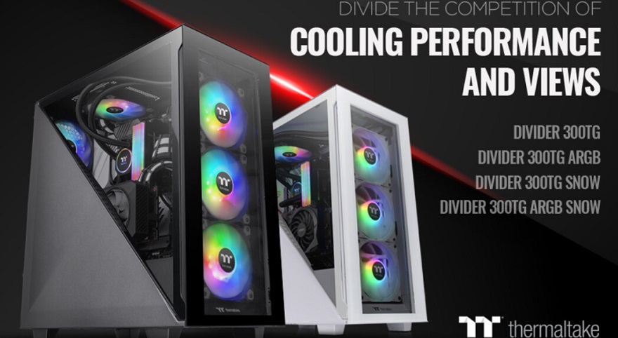 Thermaltake DIVIDER 300TG Mid-Tower Chassis