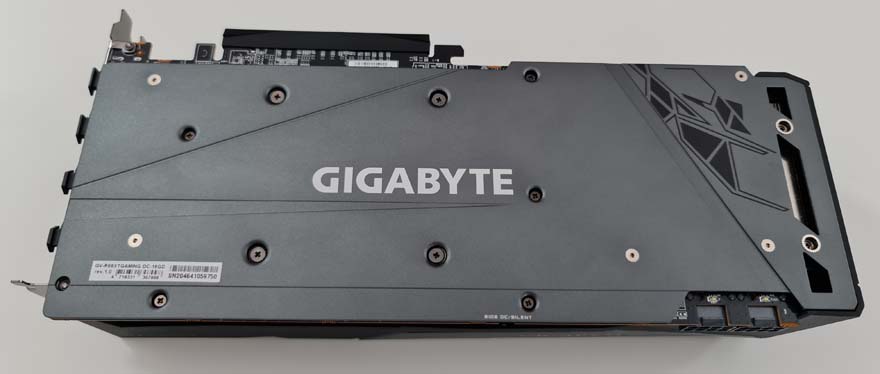Gigabyte RX 6800 XT Gaming OC 16G  back