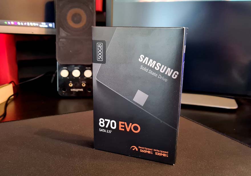 Samsung 870 EVO 500GB 2.5" SSD  BOX 