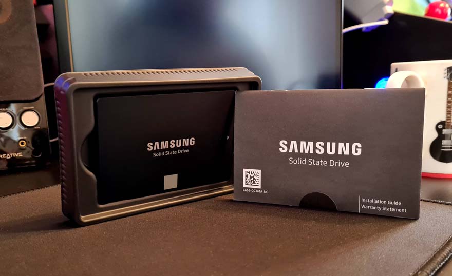 Samsung 870 EVO 500GB 2.5" SSD  unboxed