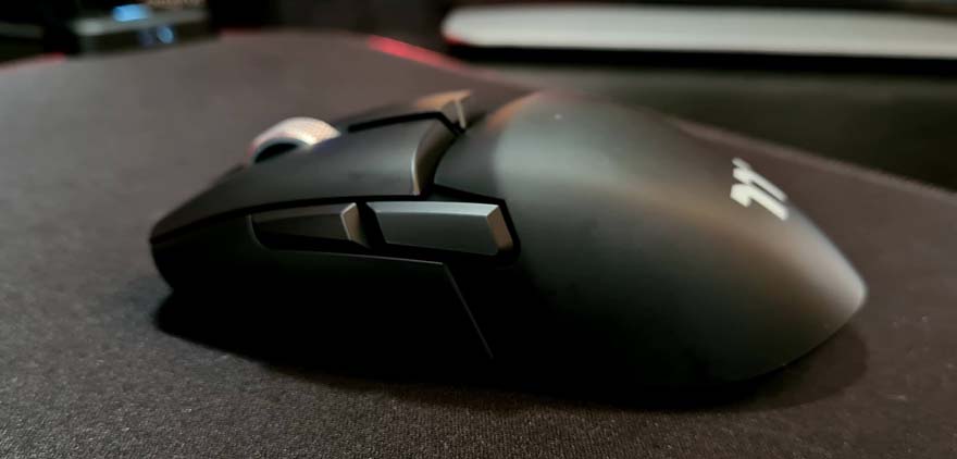 ARGENT M5 Wireless RGB Gaming Mouse Review left