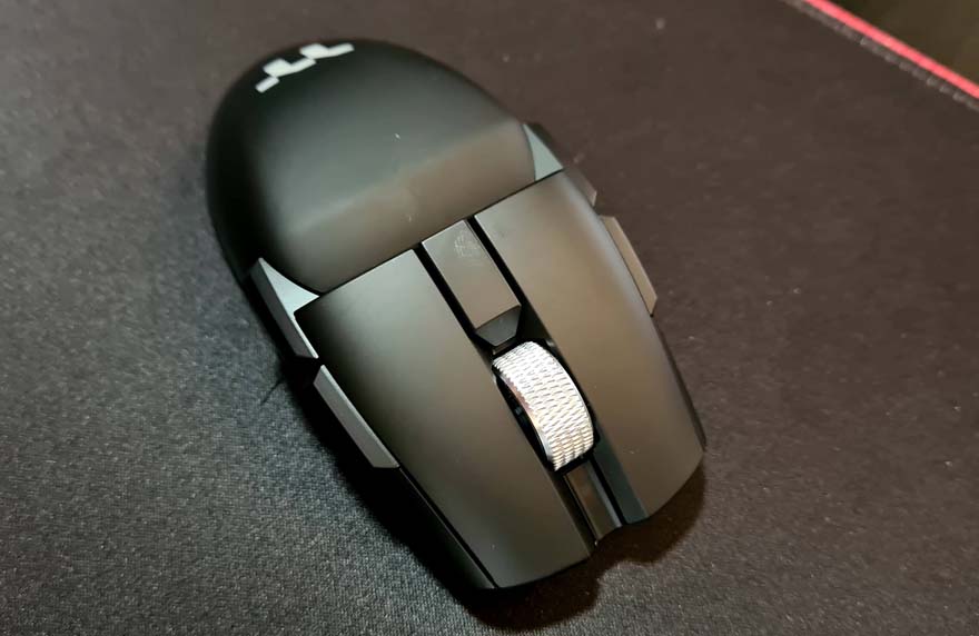 ARGENT M5 Wireless RGB Gaming Mouse Review scroll wheel