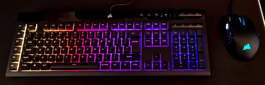 Corsair K55 Pro XT Keyboard review
