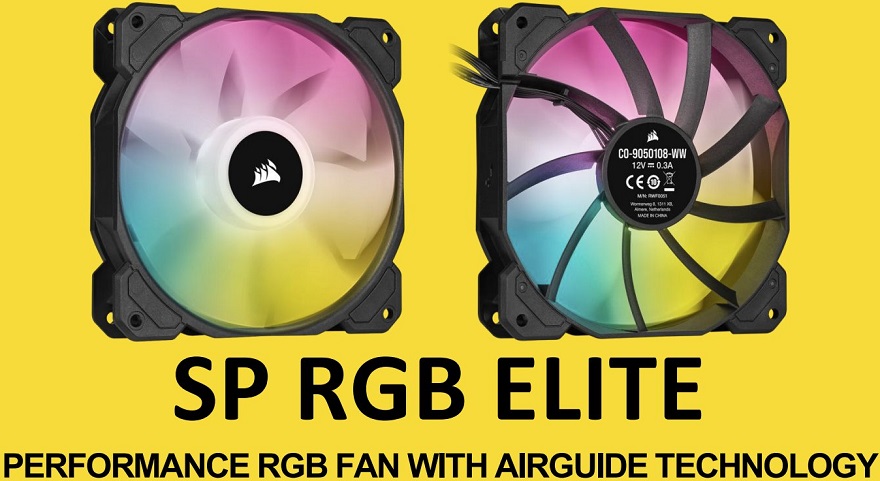 iCUE SP120 Elite RGB Black - CO-9050108-WW