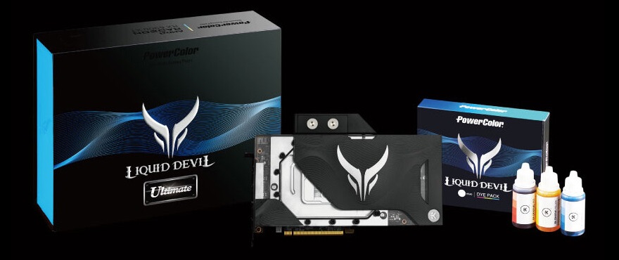 PowerColor 6900 XT Devil Ultimate/Liquid GPUs Revealed