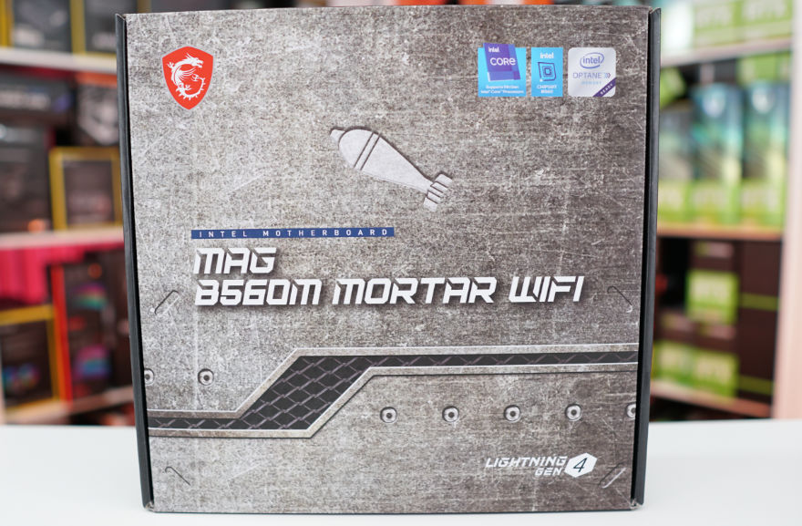 MSI MAG B560M MORTAR WIFI Box Front 