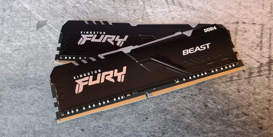 Kingston FURY Beast 3600MHz 32GB DDR4 Review
