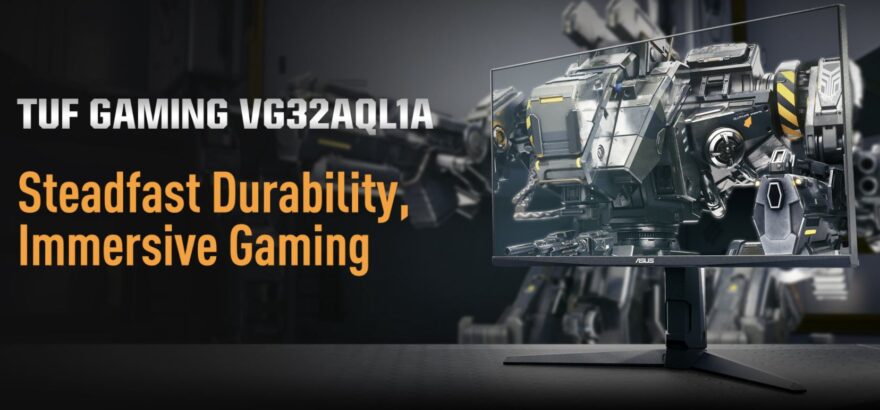 Latest ASUS TUF Gaming 32" Fast IPS QHD Monitor Revealed