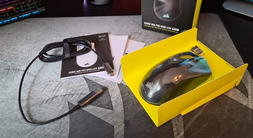 Corsair Sabre RGB Pro Wireless Champion Series Mouse Review