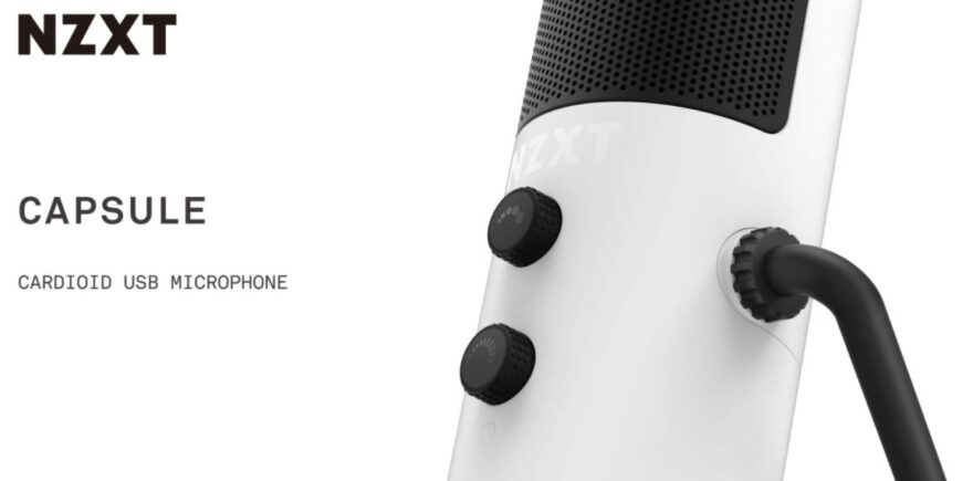 NZXT Capsule USB Microphone Now Available