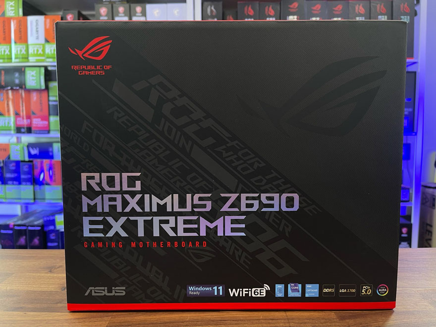 ASUS ROG MAXIMUS Z690 EXTREME Motherboard Preview