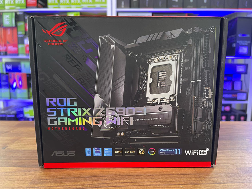 ASUS ROG Z690-I Gaming WiFi Motherboard Preview