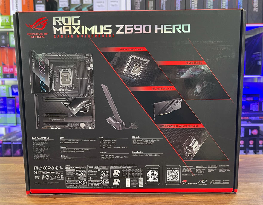 ASUS ROG MAXIMUS Z690 HERO Motherboard Preview
