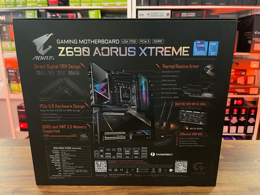 Gigabyte Z690 AORUS XTREME Motherboard Preview