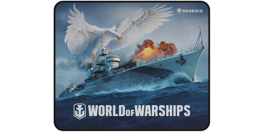 Genesis World of Warships Carbon 500 Series Mousepads