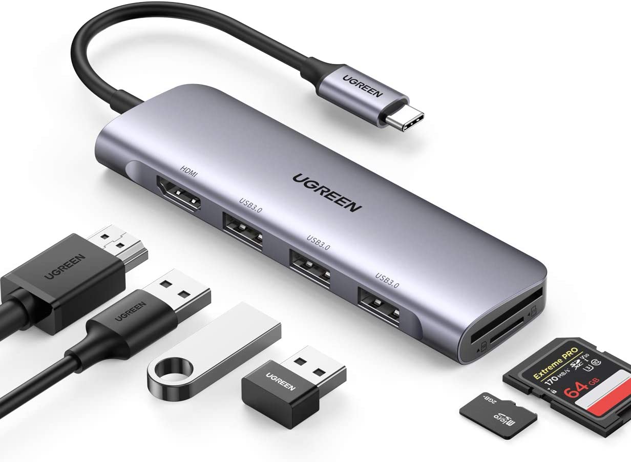 UGREEN USB C Hub, Type C Hub Multiport Adapter with 4K HDMI USB 3.0 -  eTeknix