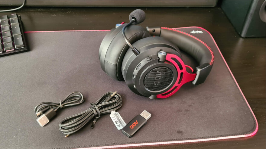 AOC Gaming GH401 Wireless Gaming Headset Review