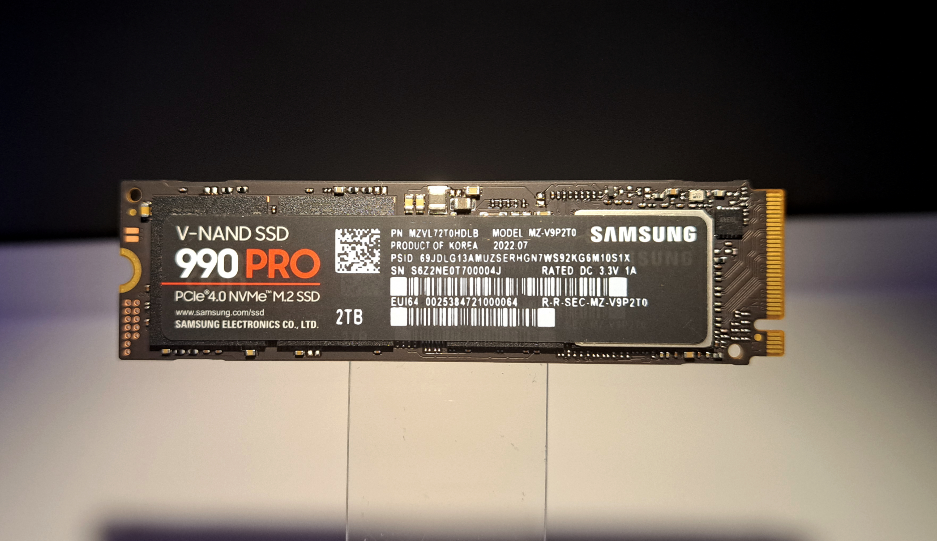 Samsung unveils high-performance 990 PRO SSD