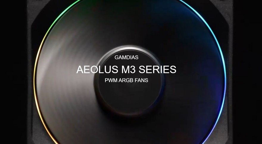 GAMDIAS AEOLUS M3 PWM ARGB Fans