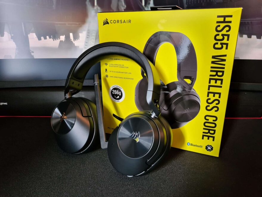 Corsair HS55 Wireless Core gaming headset review - Simple sound