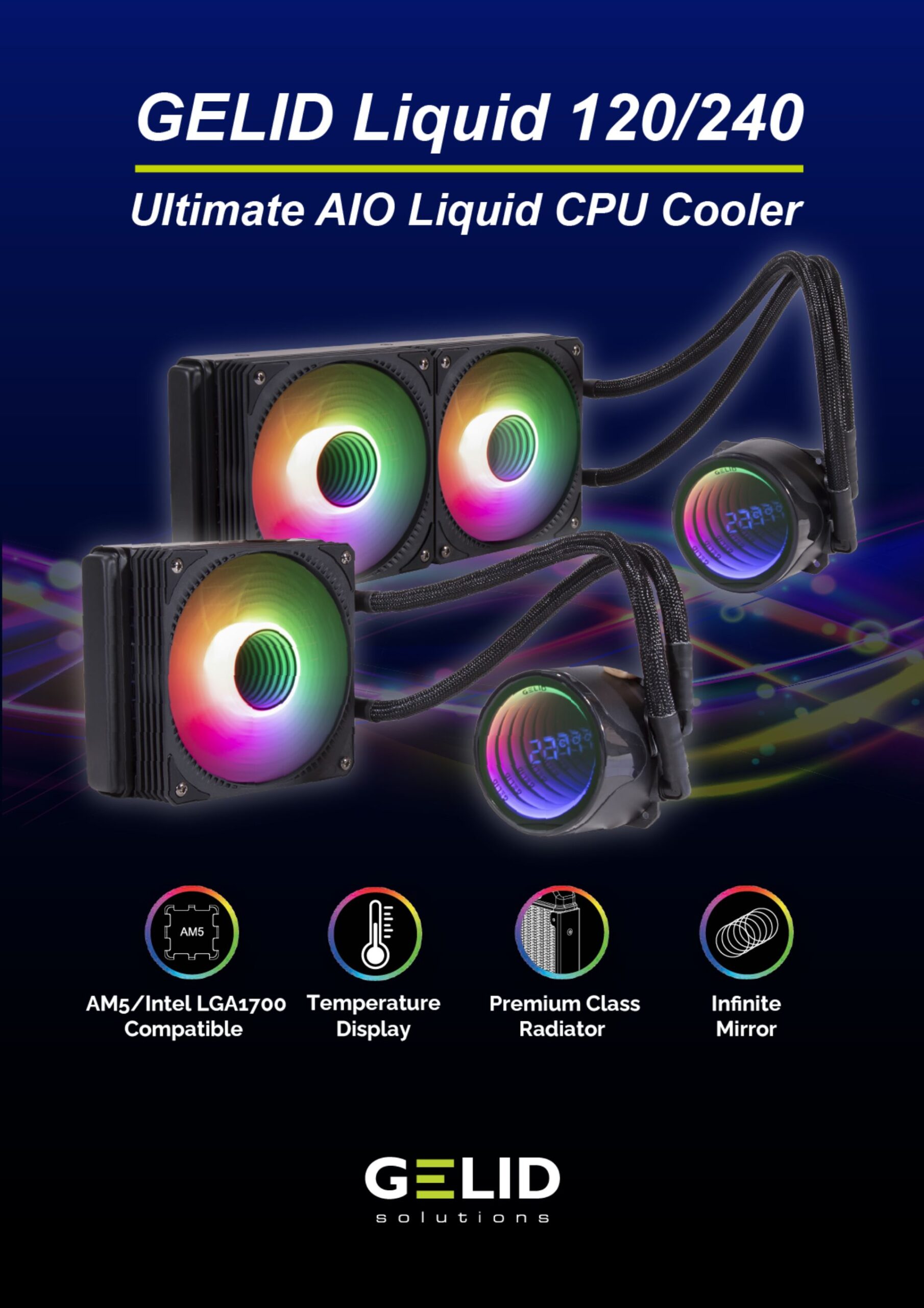 DeepCool Unveils LT520 and LT720 AIO CPU Cooler
