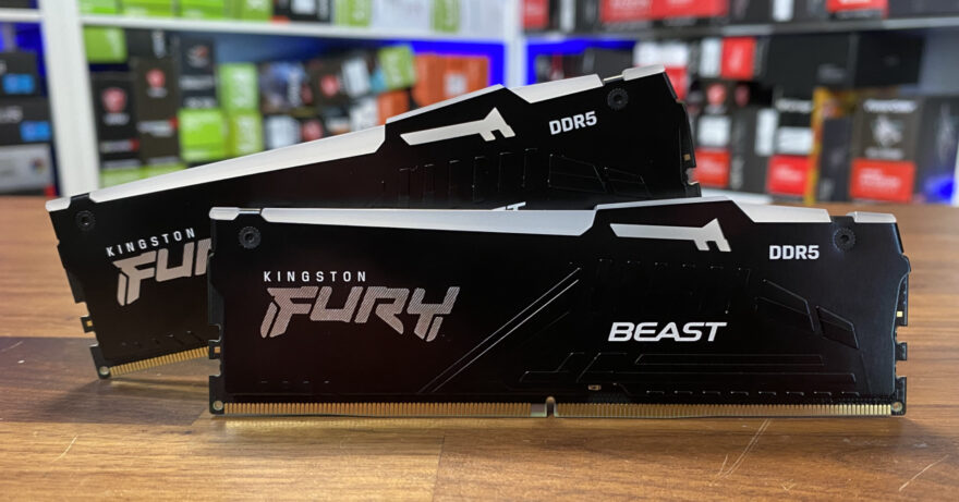 Kingston Fury Beast Black DDR5 AMD EXPO RAM (5200/5600/6000Mhz
