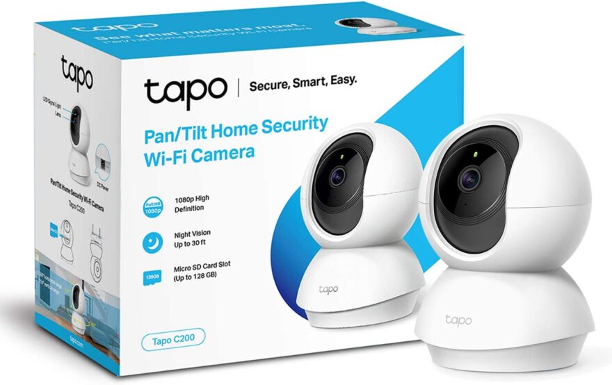 TP Link Tapo Pan Tilt Smart Security Camera
