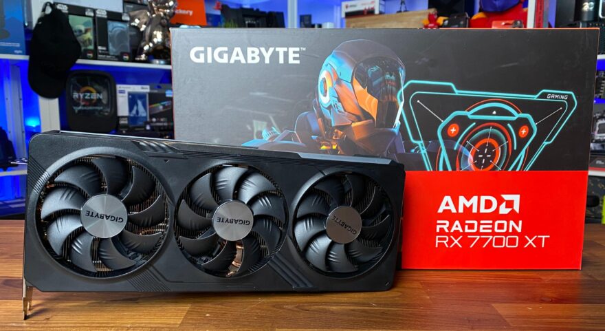 Gigabyte RX 7700 XT Gaming OC 12GB Graphics Card Review