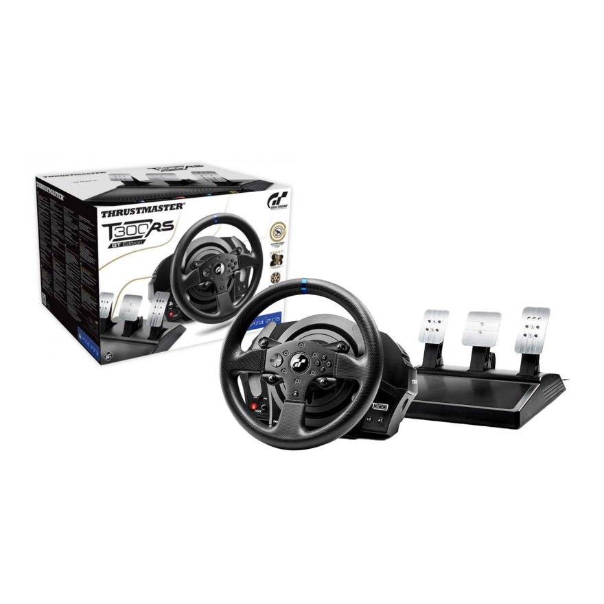 Thrustmaster T300 RS GT Edition Racing Wheel, 2 Paddle Shifters - eTeknix