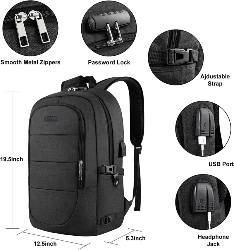 VSNOON Anti-Theft Laptop Backpack - eTeknix