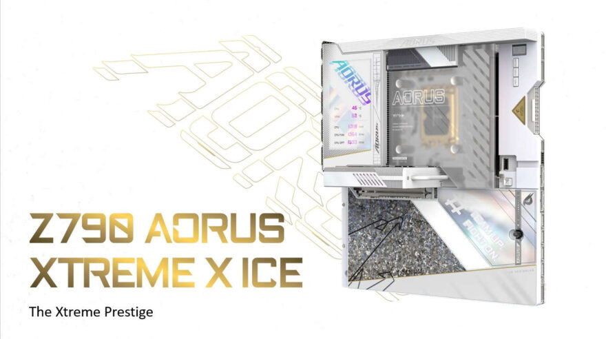 Gigabyte Unveils Limited Edition Z790 AORUS XTREME X ICE Motherboard